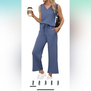 Two-piece loungewear set